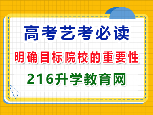 2025年高三藝考生必讀（二）：提前明確目標(biāo)院校的重要性！重慶高三藝考生文化課補(bǔ)習(xí)班科普